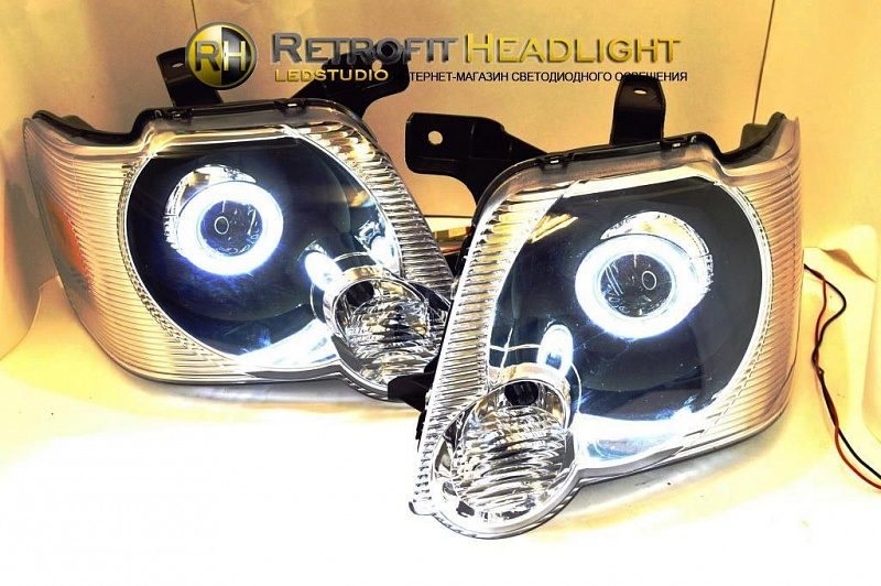 БИКСЕНОНОВЫЕ ФАРЫ ДЛЯ FORD EXPLORER 2007-2010 проект OCULAR